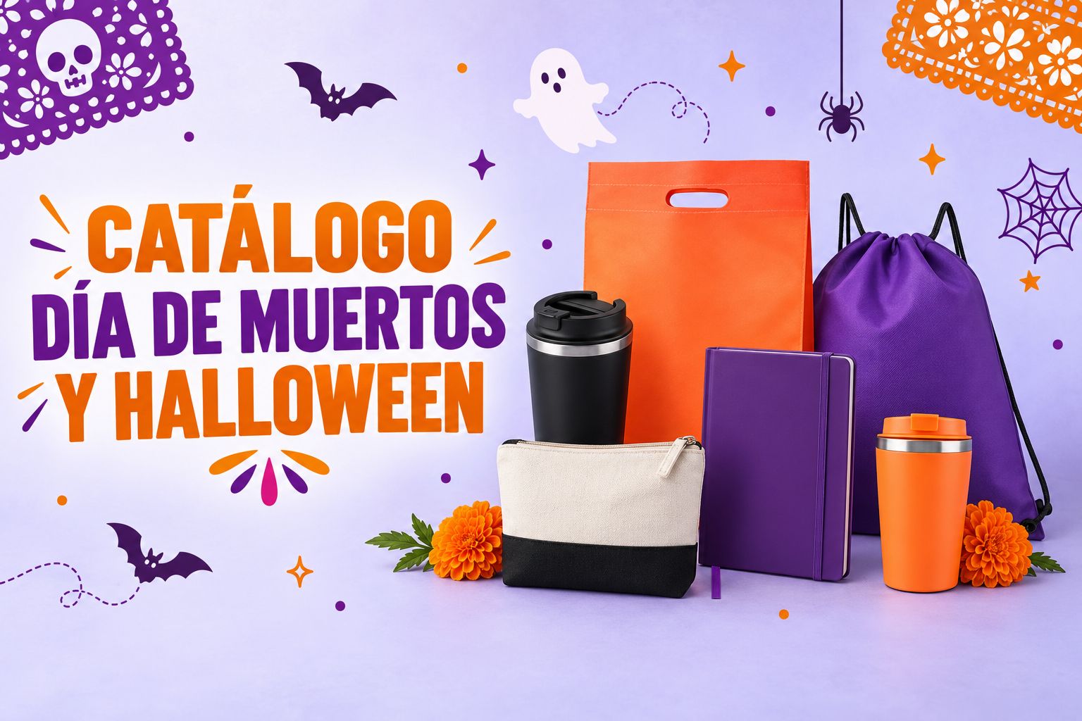 Cat&aacute;logo Día de Muertos y Halloween